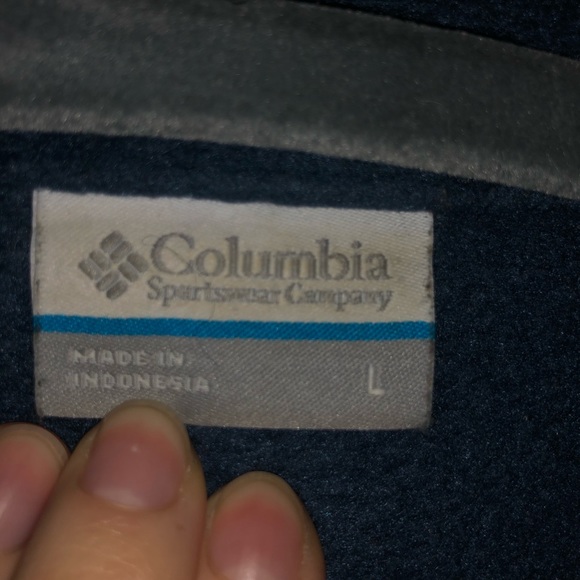 Navy Columbia Fleece - Picture 4 of 4